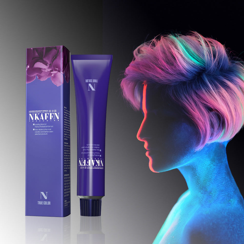 Herbal Ingredients 100ml Permanent Hair Color Cream