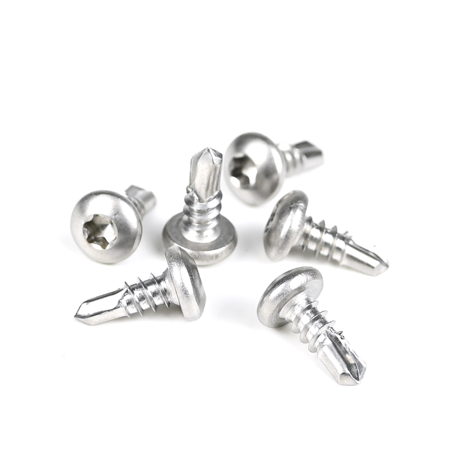 Superior SUS410 Stainless Steel 4.8x13mm Pan Head Self Drilling Screw Torx Head Screws
