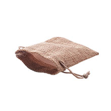 Assorted Colors Burlap Gift Bags with Double Jute Drawstrings Candy Sack Pouch Halloween Treat Gift Bags with Different
