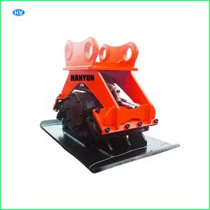 China 12-16 Ton Excavator Hydraulic Compactor Plate Red High Strength Steel on sale