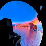 Space 360 Spherical Projection Theater Cinema Projection Dome Screen