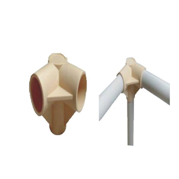 Three Way Plastic Pipe Joints For Plumbing Environment Friendly