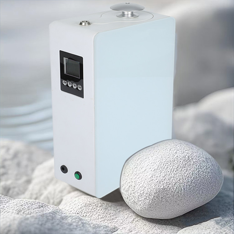 Wall mounted essential oil diffuser for small areas, metal casing