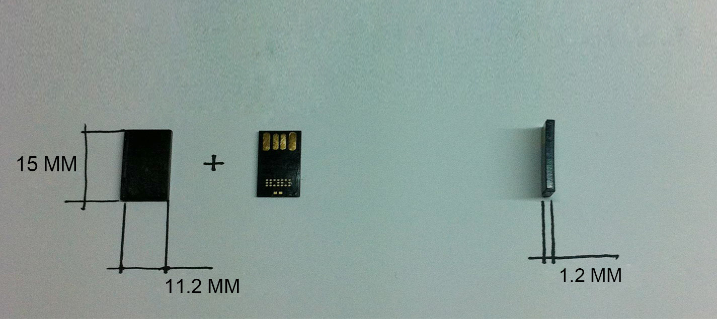 mini UDP usb flash drive memory chip 2.0 1GB 128GB Full Capacity Memory