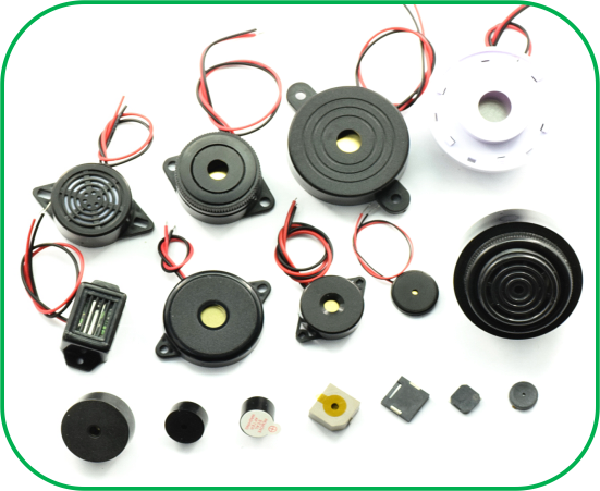 Diameter 42mm Wire Active Car Alarm Buzzer Continuant Tone Pluse Tone Buzzer