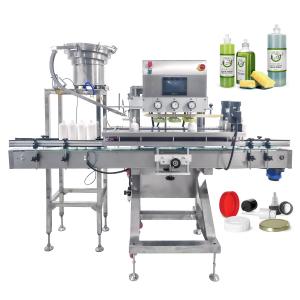 Quality Glass Dropper Bottle Body Gel Cosmetic Spray Bottle Screw Capping Machine For Industrial for sale
