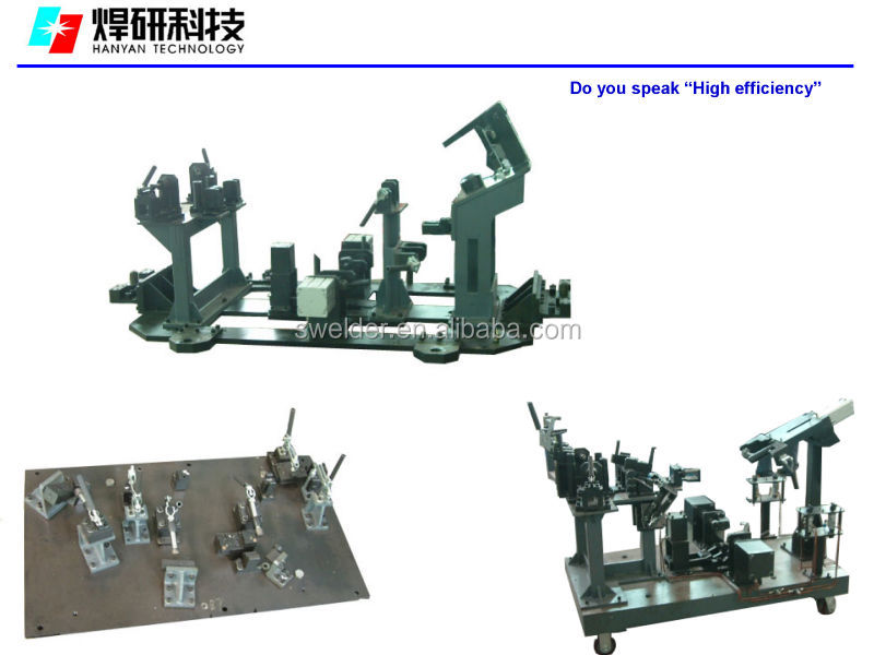 Customized Robot Welding Jig 150VA For Half Housing And Triangle Assembly