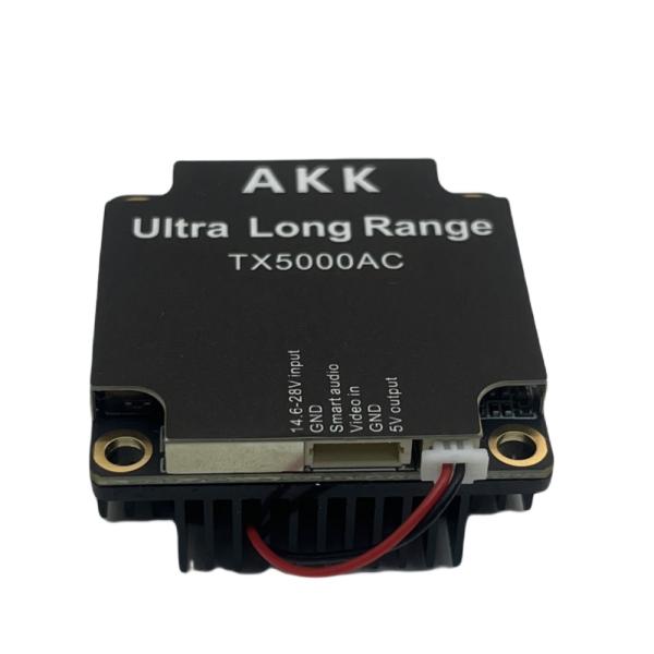 AKK 5W VTX 5.8G Ultra Long Range Drone Video Transmitter Support Smart Audio for Drone FPV VTX
