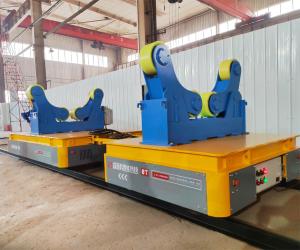 Quality Battery Powered Rail Transfer Trolley Explosion-Proof Industrial Rail Cart for sale
