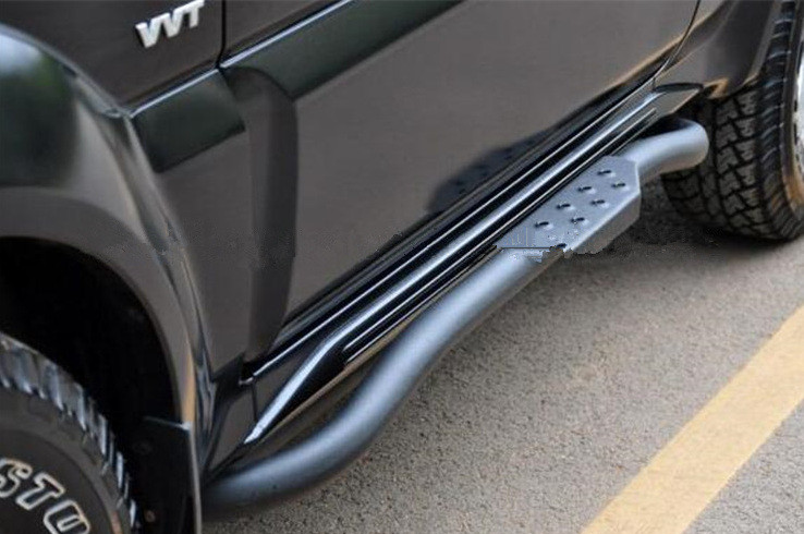 Suzuki Jimny accesorios Iron steel running board side steps Nerf Bar for jimny accessories