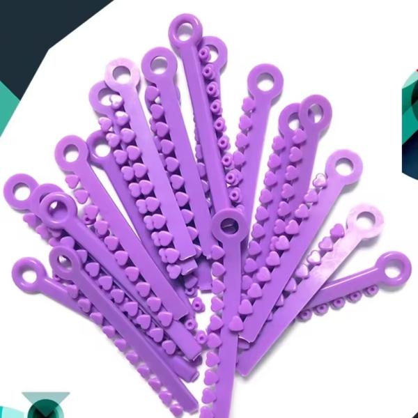 Orthodontic Elastic Ligature Ties for Braces 20pc Pack