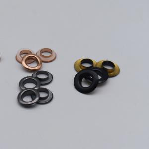 China Shiny Metal Finish Garment Buttons Eyelet Spray Painted Metal Grommets on sale