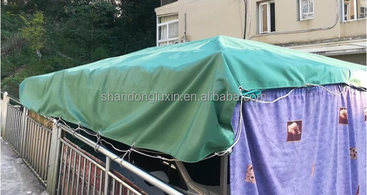 Polyvinyl Chloride Waterproof Tarpaulin 300gsm-1400gsm for Covering Items