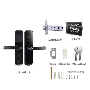 Low Voltage Alarm/Remote Control APP/Key Fingerprint RFID Card Password WIFI