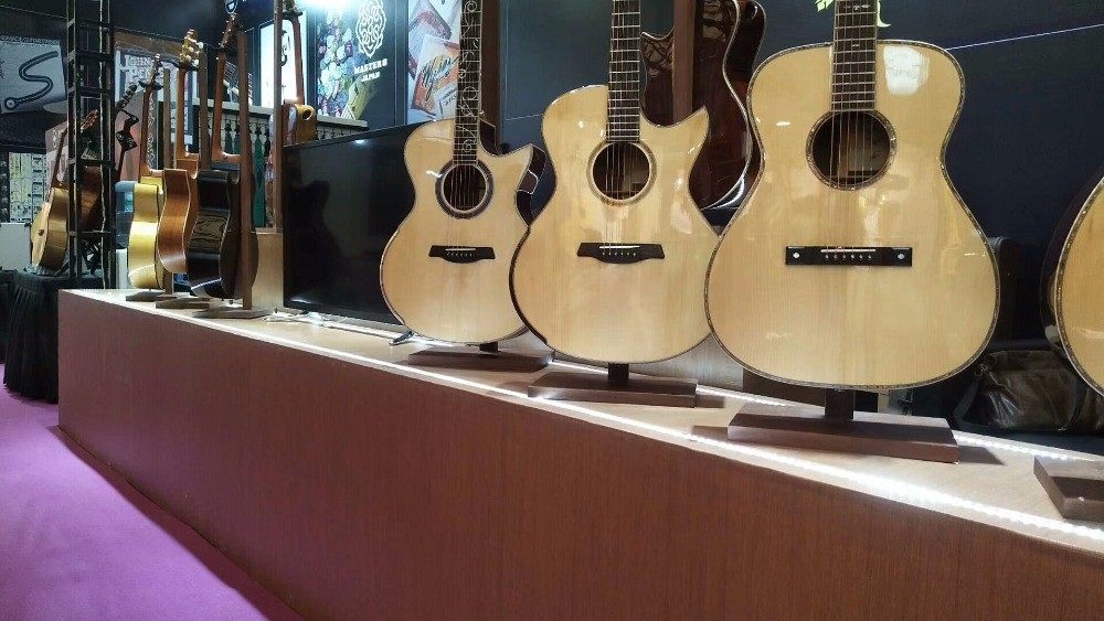 AAAA all solid cocobolo guitar gotoh tuner peg customize handmade acoustic guitar instrument folk guitar
