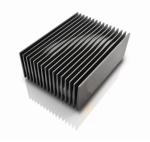 Anodized CNC Aluminium Parts , Stamped Extruded LED Bulb Heat Sink