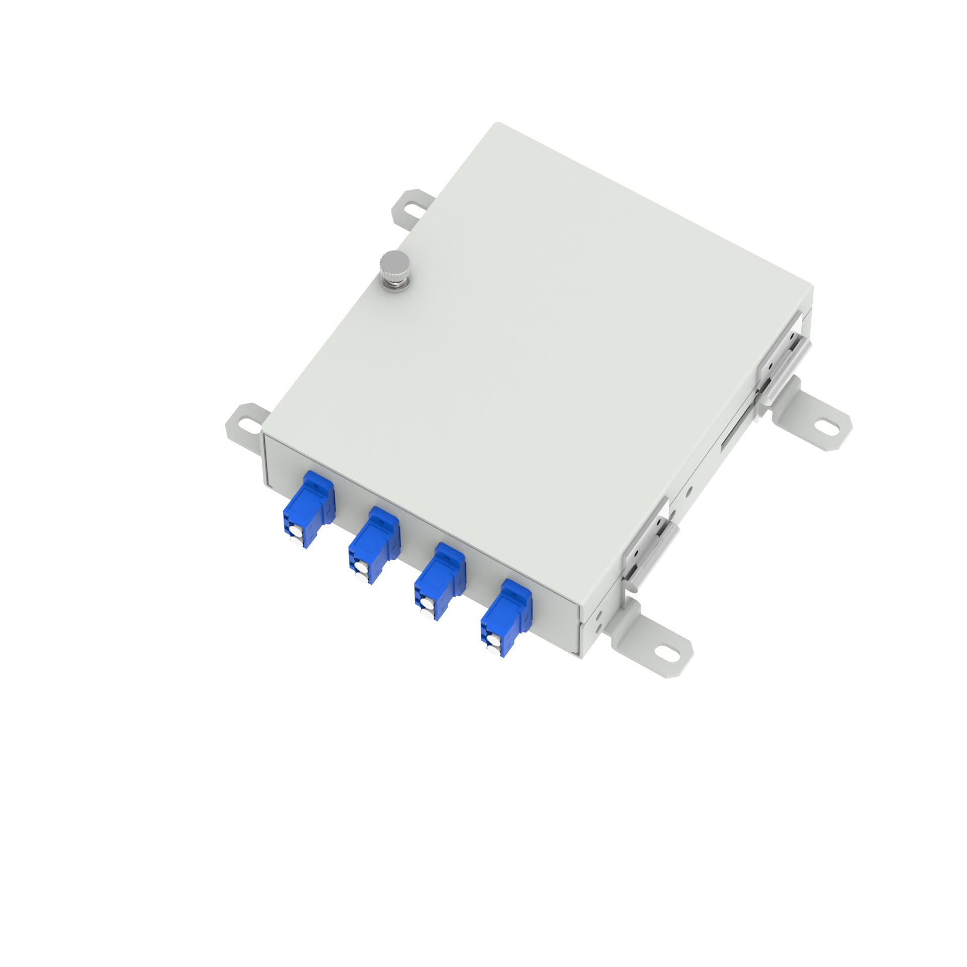 Fiber Optic Terminal Box 4 Cores SC UPC Type for Network FTTH Fiber Distribution 5