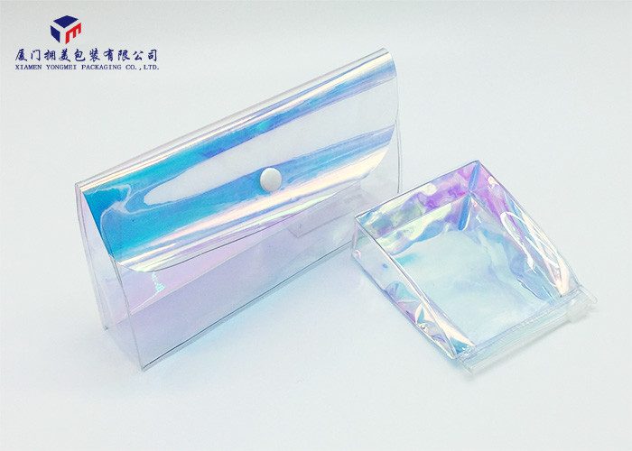 Flexible Transparent Lady Samll Bag Soft PVC Bags For Packing Cosmetic Set