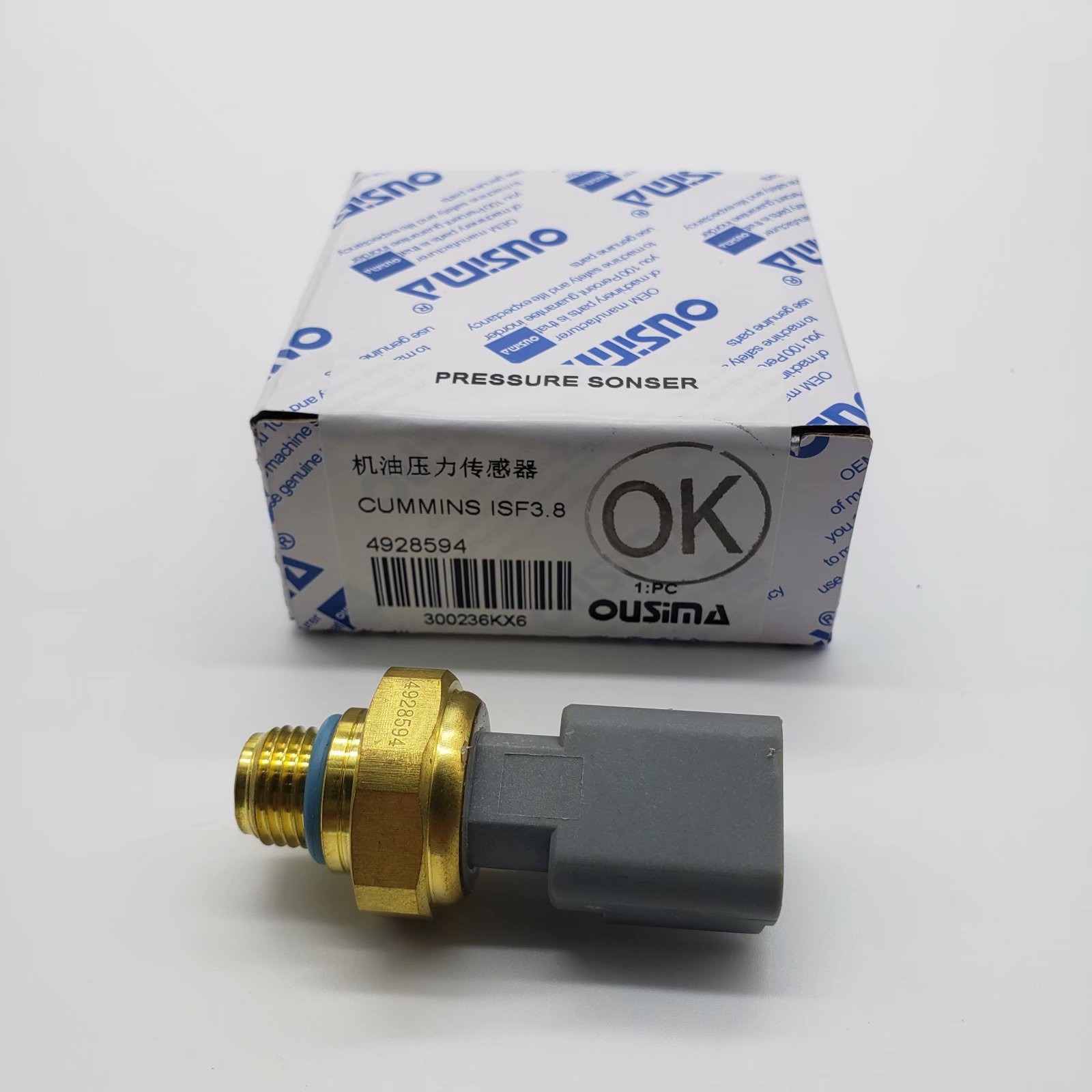 OUSIMSA 4928594 Intake Manifold Engine Oil Pressure Sensor For Cummins ISF3.8