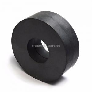 Quality 190mm Outer Size Large Y35 Ferrite Speaker Magnet for Headphone Tolerance ±1% for sale