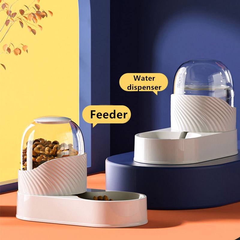 4L Large Dog Water Bowl Dispenser Automatic Refilling