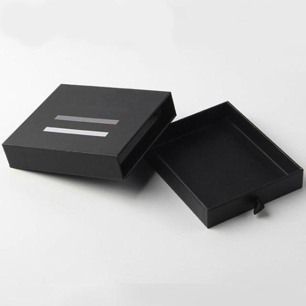 Luxury Custom Printed Logo Cardboard Paper Rigid Pull Out Sleeve Drawer Box Gift Packaging