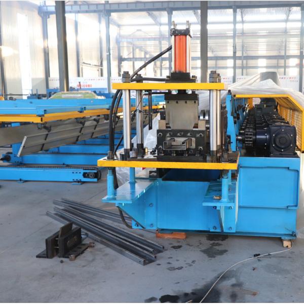 Full Automatic CZ Purlin Roll Forming Machine with High Straight Level Crush Resistance and 1.5-3MM Thickness for Industrial Buildings