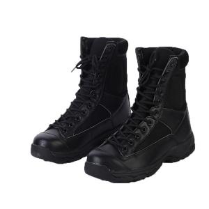 Quality Custom Design Strong Black Military Tactical Boots For Men And Women for sale