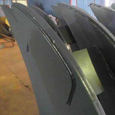 8 Ribs Excavator Brush Rake 2000Mm Excavator Root Rake