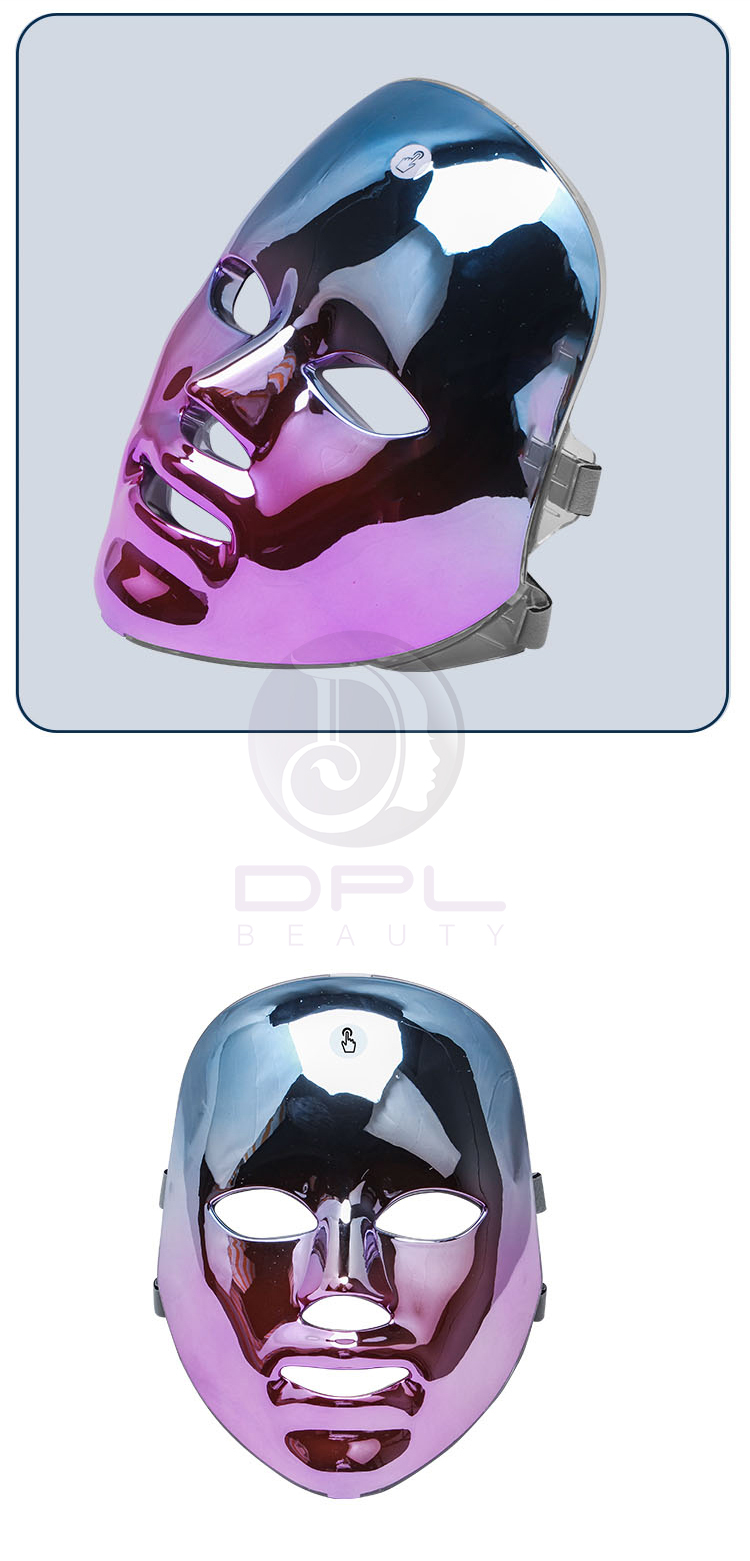 Anti-Aging PDT Face Lifting Skin Care Rejuvenation Beauty Machine 7 Colors Photon Led Light Therapy Facial Mask