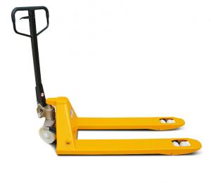 Quality Powered Pallet Jack 2500kg Hand Pallet Truck With Fingertip Lever Control for sale