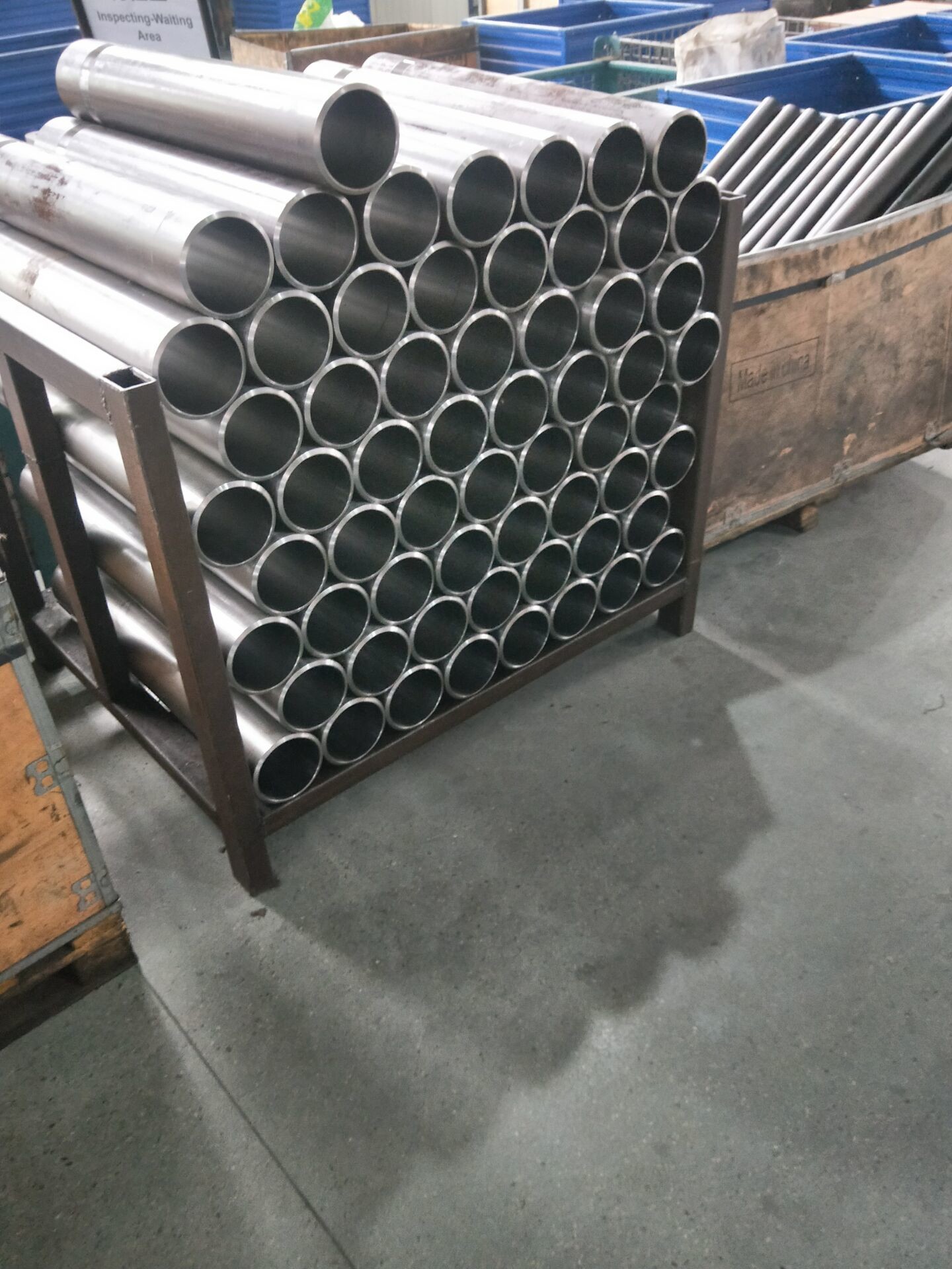 Superheater Seamless Steel Tube Ferritic / Austenitic Alloy Round Shape