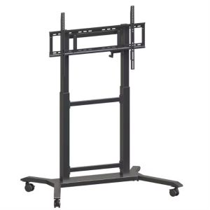 IBoard Height Adjustable 42"-86" Trolley Multi Mobile TV Cart for Interactive