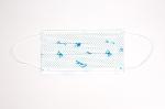 Printed Tri Layer Disposable Protective Face Mask