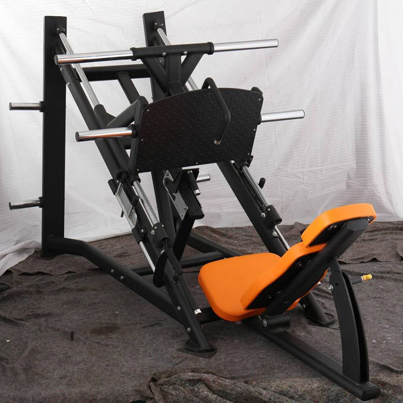 Strength Training Gym Equipment Plate Loaded 45 Degree Leg Press Machine