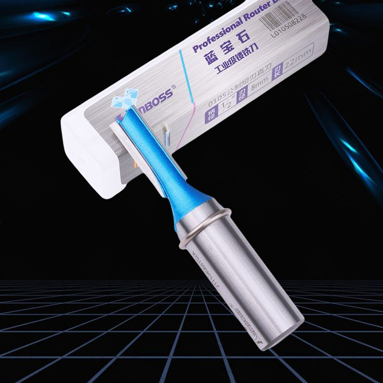 Double Flute Carbide Tipped Router Bit Woodworking Anti Abrasion