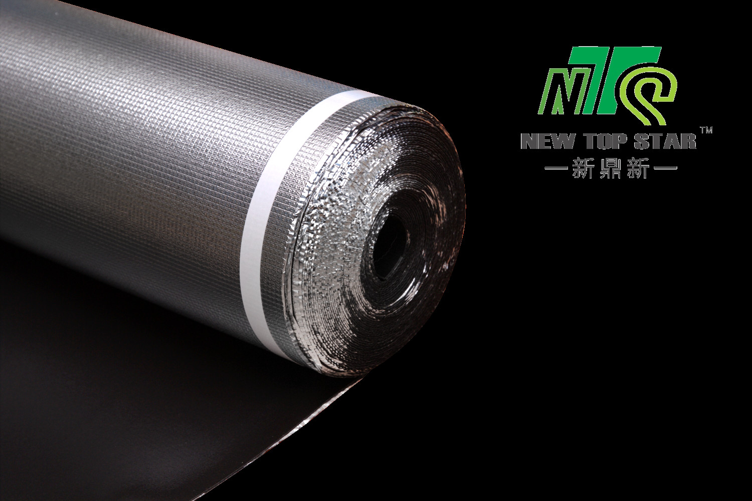 IXPE Polyethylene Foam Vinyl Plank Flooring Underlay Soundproof With Silver Foil