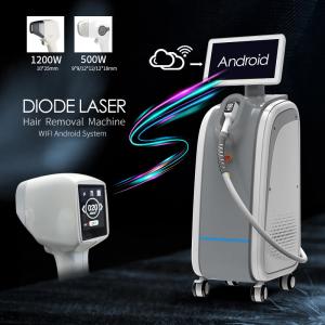 China 808 nm Permanent Diode Laser Hair Removal Machine Spot Size Changeable Salon use Pain Free on sale