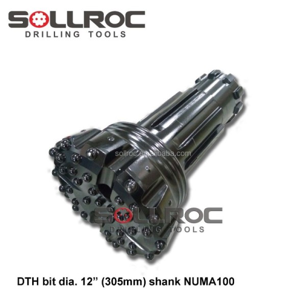 Forged Carburized Steel High Performance DTH Drill Bits for Well Drilling and Coal Mining