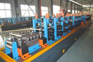 China 50mm High Frequency Welded Pipe Mill Low Carbon Steel Machine For Making Tube on sale