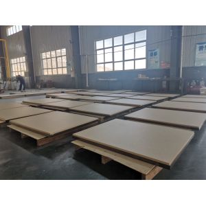 Lightweight Reeded Vermiculite Board , Nontoxic Brick Effect Fireboard For