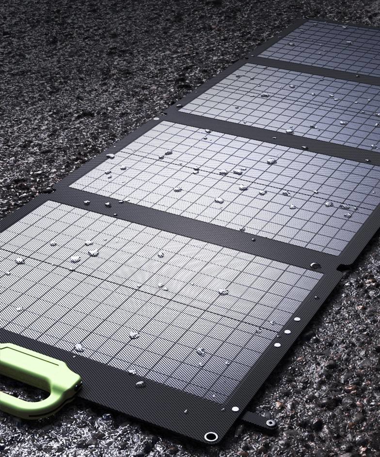 100W Portable Flexible Monocrystalline Solar Panels 7.4KG