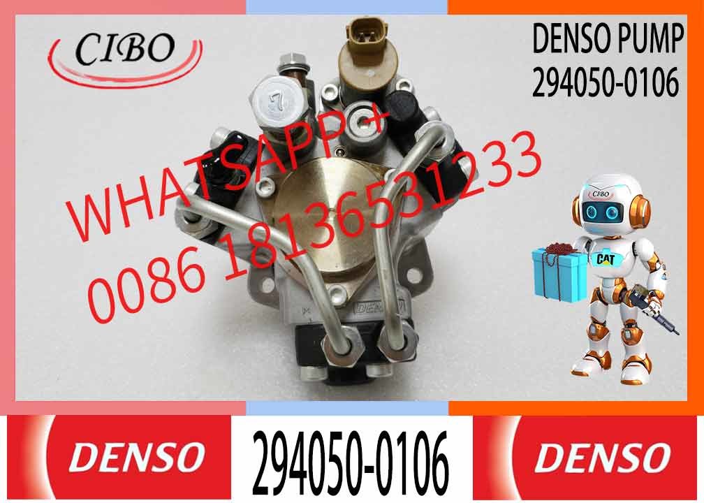 Excavator diesel engine parts 294050-0106 294050-0105 fuel pump for isuzu 6HK1 diesel engine fuel injection pump