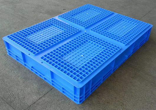 800*600*120 mm Virgin PP or PE Plastic Stacking Containers / Euro Stacking Boxes