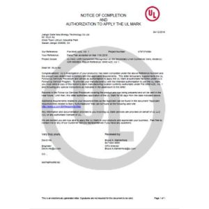 HaiNan SynYune EV Technology Co.,Ltd Certifications