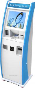Quality All in one Custom Bill Payment Kiosk,Interactive Kiosk, ATM Machine with Bank Card Reader & Cash Dispensser for sale