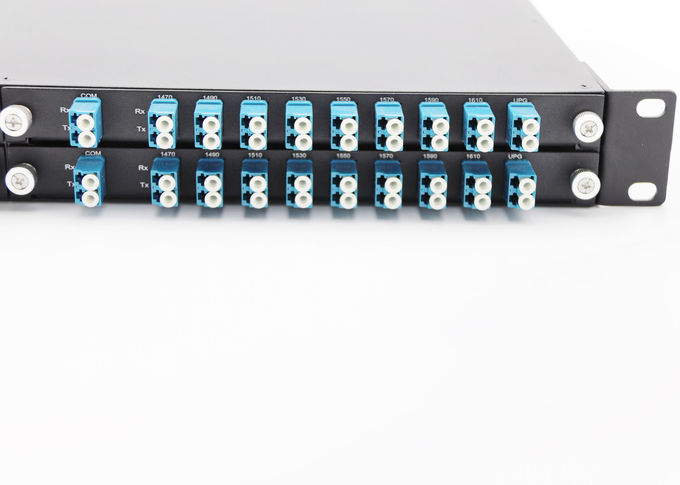 UPG Max IL 2.5dB CWDM Multiplexer Fix Into 1U Rack Mount 8 Channels