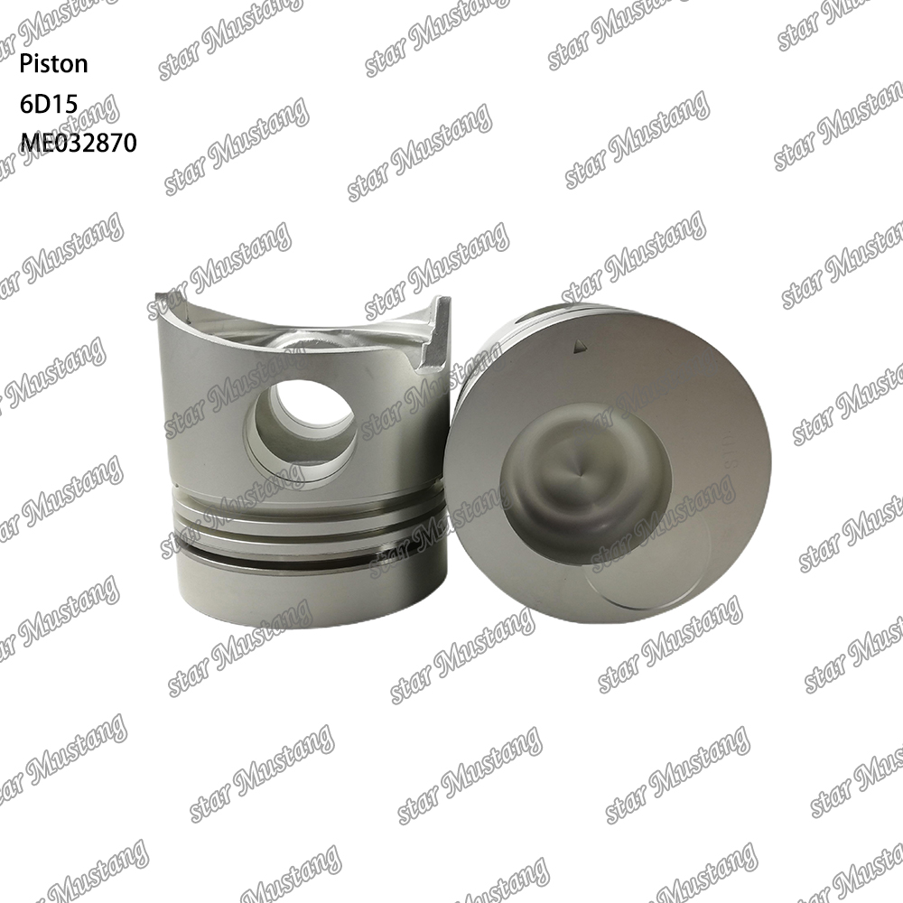 6D15 Engine Piston Old Type ME032870 For Mitsubishi Engine Spare Parts