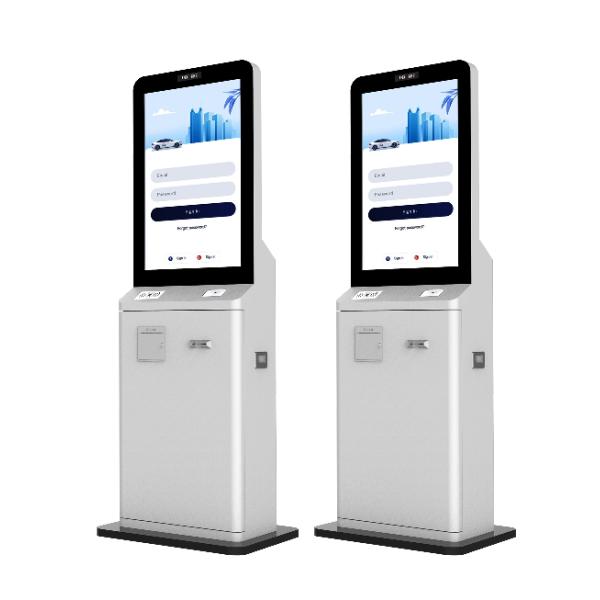 Close-up of capacitive touch screen interface