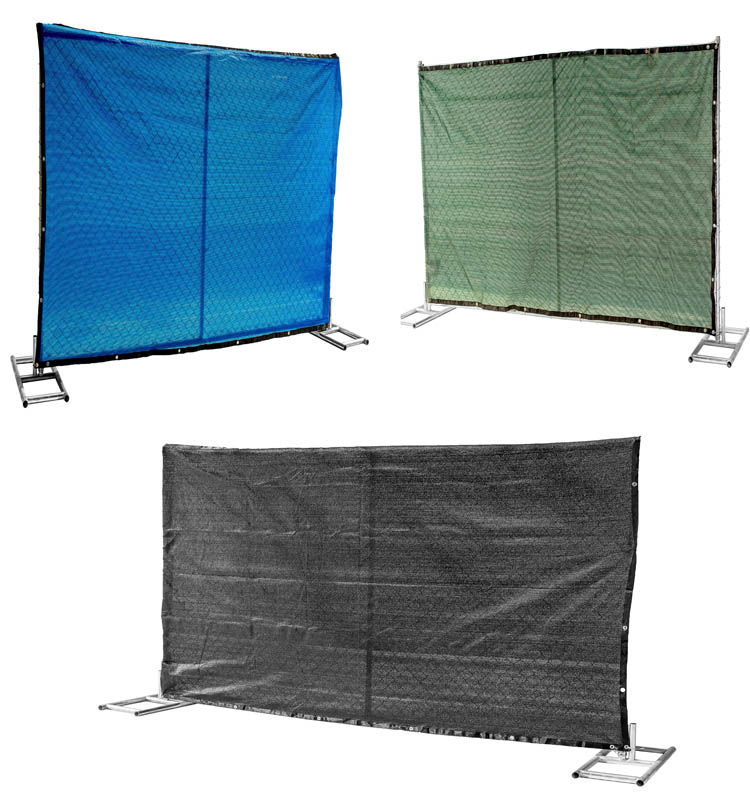 6x12 portable galvanized iron temporary chain link fence panel in america for events